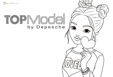 top model bilder bff|Ausmalbilder Topmodel 